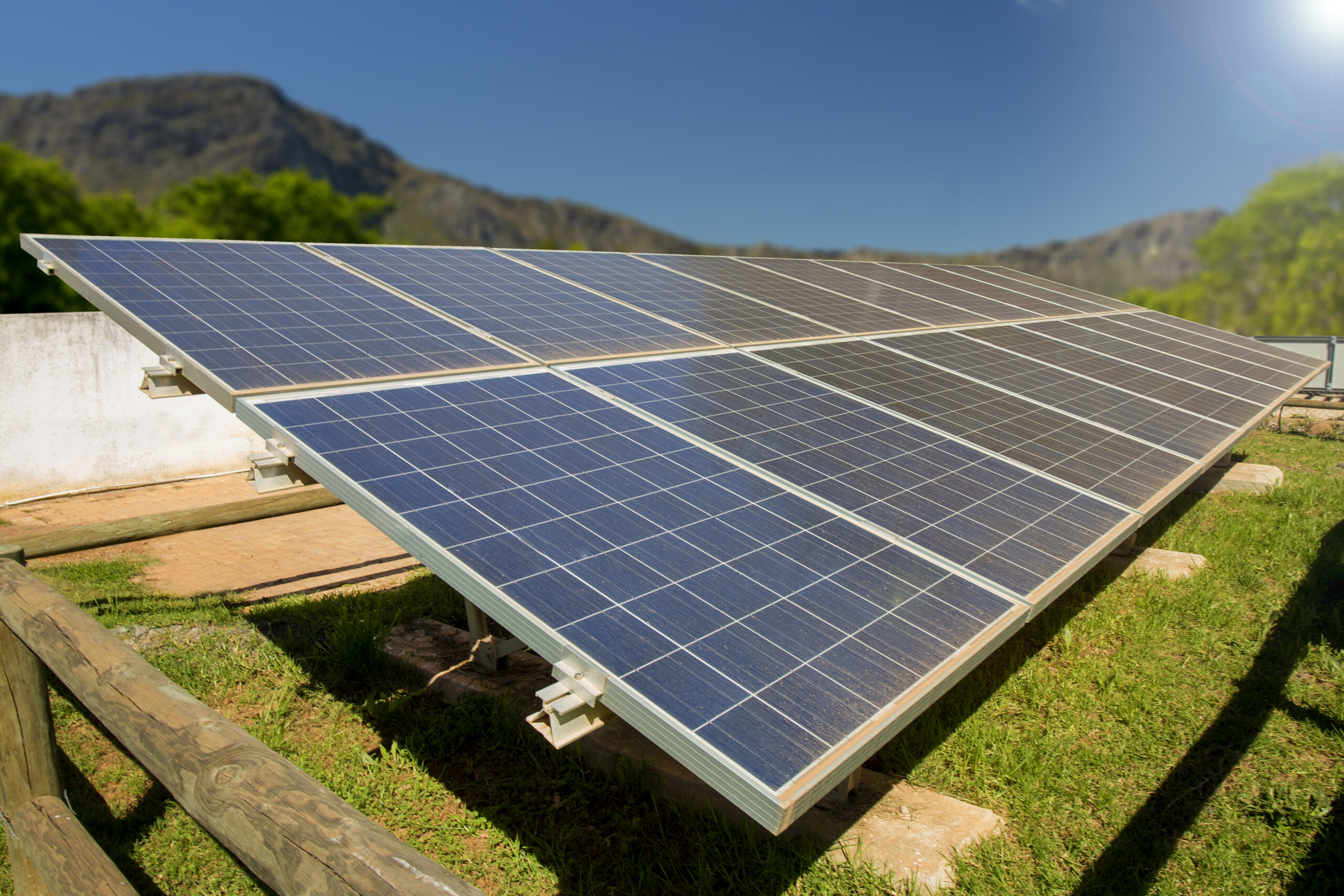 Un panneau solaire